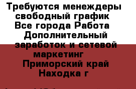 Требуются менеждеры, свободный график - Все города Работа » Дополнительный заработок и сетевой маркетинг   . Приморский край,Находка г.